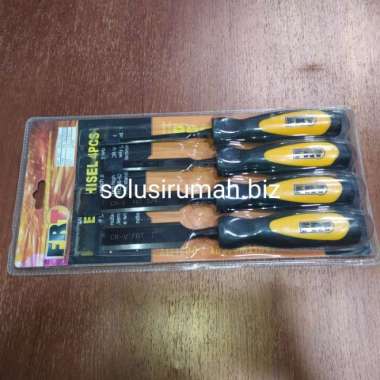TATAH SET 4BJ WOOD CHISEL PAHAT KAYU CRV HEAVY DUTY 4 PCS 4PCS