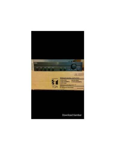 Ampli TOA ZA-2240 (240watt) Amplifier TOA Original