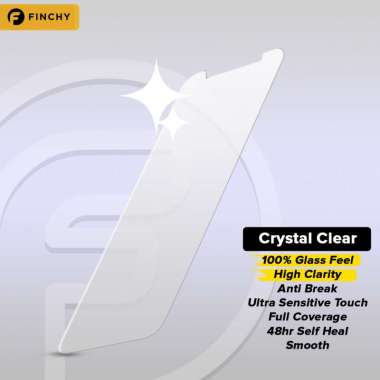 FINCHY Samsung A7 2016 Hybrid Hydrogel Screen Protector Full Cover Back Crystal Clear