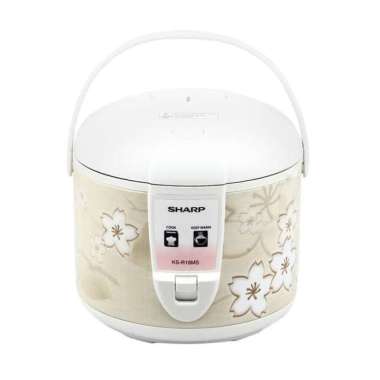 Rice Cooker Sharp KSR18MS Motif Bunga 1,8 Liter
