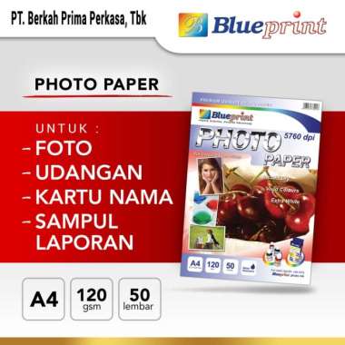 BLUEPRINT Kertas Foto / Kertas Glossy / Glossy Paper A4 120 gsm