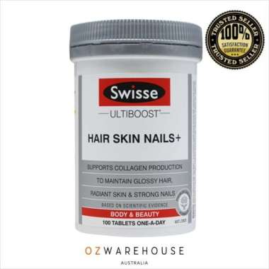 Swisse Ultiboost Hair Skin Nails+ 100 Tablets