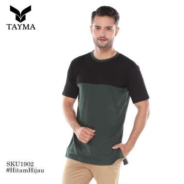 ZAVIR ABU TUA SERIES ORIGINAL BY KATSAE - kaos Koko polos Kurta pakistan  pria Dewasa Kerah v neck nek longline