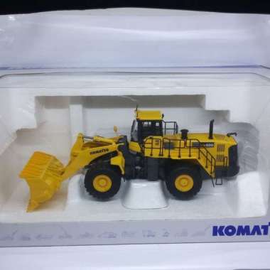 Diecast Miniatur Alat Berat Wheel Loader Komatsu Wa600