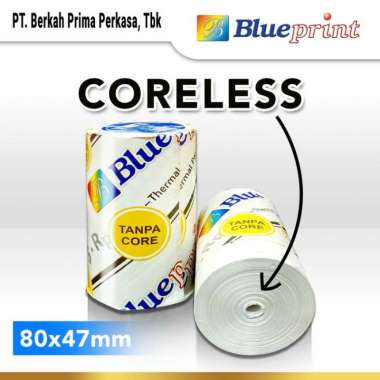 BLUEPRINT Kertas Thermal / Kertas Kasir / Kertas Struk 80x47 mm