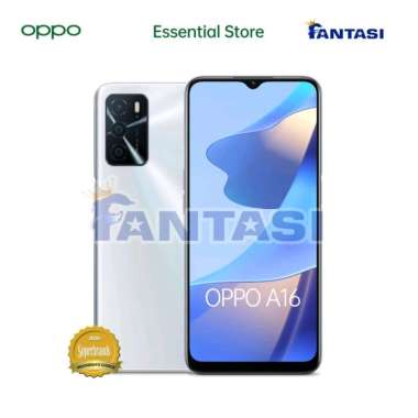 OPPO A16 smartphone Silver