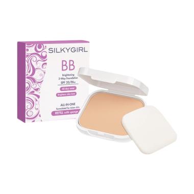 Silkygirl BB Brightening 2 Way Foundation Powder Refill