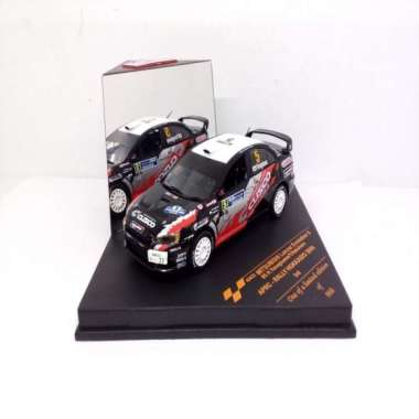 Diecast Mobil Rally MITSUBISHI Lancer Evolution X Rally Hokkaido