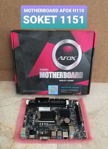 Motherboard Afox H110 DDR4 For Intel LGA-1151