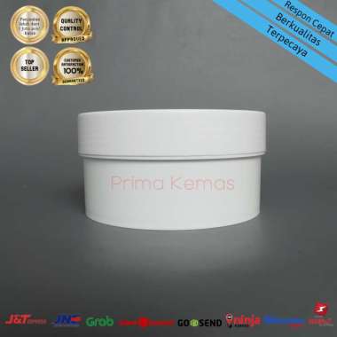 Kemasan Pot Lulur / Jar - kemasan kosmetik Prima Kemas - Pot Lulur 200 gr Putih