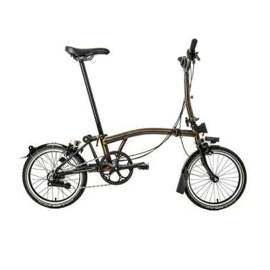 Sepeda Lipat Brompton Black Lacquer Black Edition Titanium M6LX 2019 BNIB