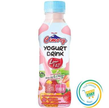 Promo Harga Cimory Yogurt Drink Low Fat Strawberry Mango 250 ml - Blibli