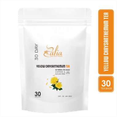 Yellow Chrysanthemum tea : Teh bunga Chrysanthemum Kuning (30 Tea Bag)