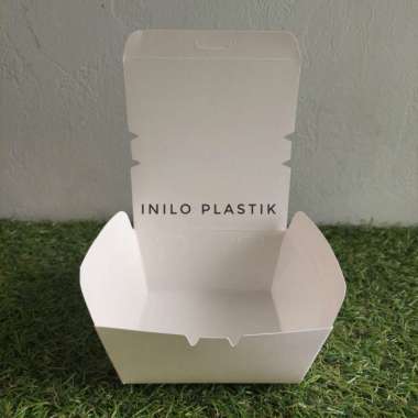 Lunch Box Paper Small | Kotak Makan Kertas ukuran S [25 Pcs]