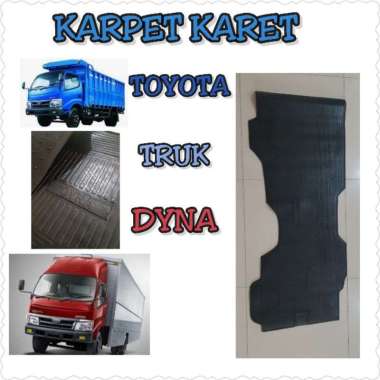 karpet karet untuk  truk dyna depan