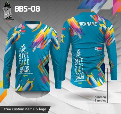 Jersey Sepeda, Jersey Sepeda MTB, Bike Bike Saja, Jersey Sepeda MTB Pria, Kaos, Kaos Pria, Atasan Pr