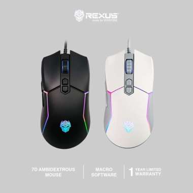 Rexus Mouse Gaming Xierra X16 Putih