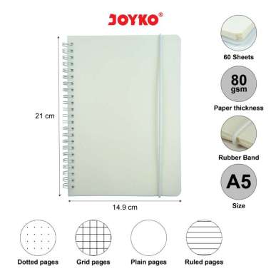 Joyko Notebook Diary Agenda Buku Catatan NB-700 Plain