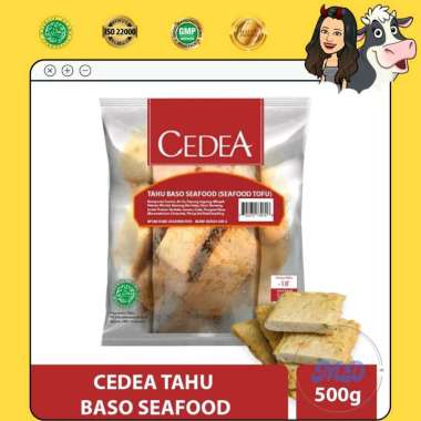 CEDEA Tahu Bakso Seafood 500 GR/ Tofu Meatballs / Frozen Food