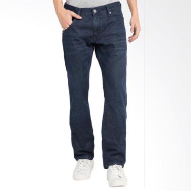 Wrangler Spencer Celana Denim Pria - Dark Blue [SM7BC09P17]