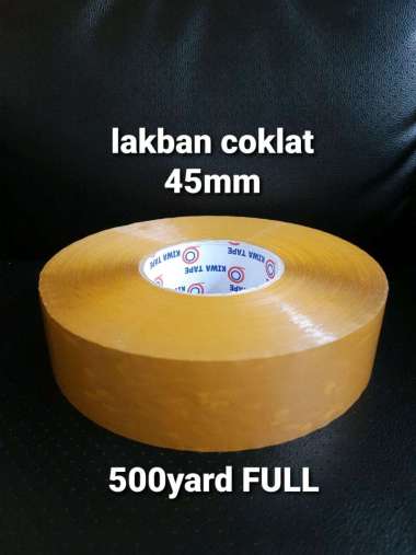 Lakban coklat 45mm 500yard FULL (NO CHEAT)