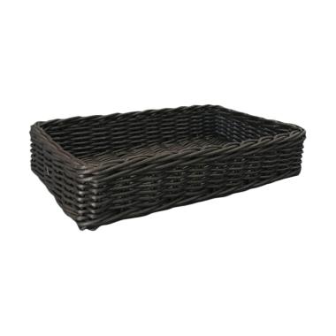 Rovega Mini Toiletries Basket with Lining Rotan Keranjang