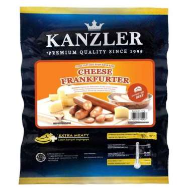 Promo Harga Kanzler Frankfurter Cheese 360 gr - Blibli