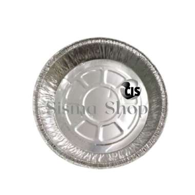 Alumunium Foil Tray RX-425 / Aluminium RX 425 Bulat Tanpa Tutup (10 pcs)