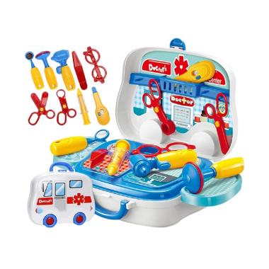 DIY Doctor’s Portable Suitcase Koper Playset Mainan Anak