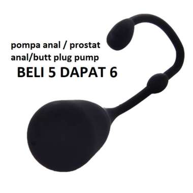 D259 Bantu plug prostat alat butt anal pria seks bola wanita
