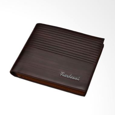 Fuerdanni Kulit Dompet Pria - Coklat
