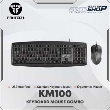 Fantech Keyboard Mouse KM100 - Gaming Keyboard