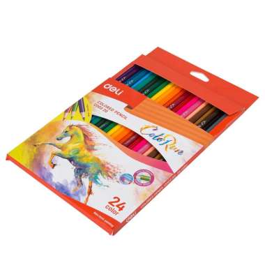 Pensil Warna Deli 24 warna Panjang Colorun - EC00320