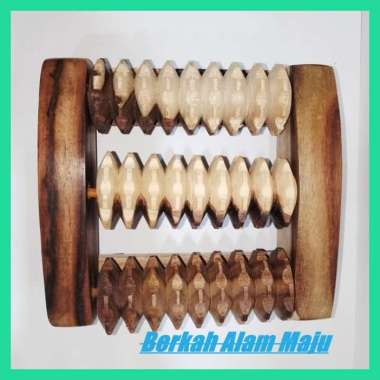 Alat Pijat Kayu Sonokeling Untuk Kaki 3 Gerigi