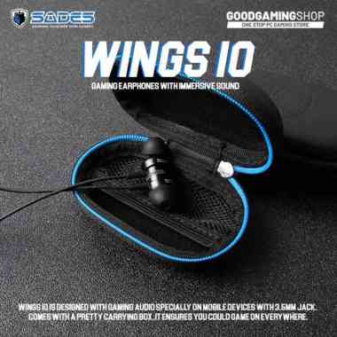 Sades Wings 10 - Gaming Earphone Pink