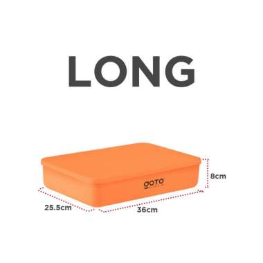 Goto Vaia Storage Organizer Box Container Keranjang Penyimpanan LONG Green