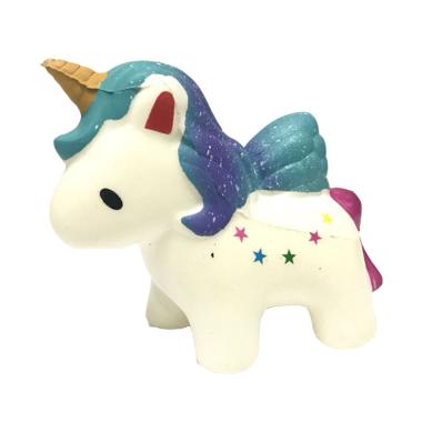 Kawaii Kuda Poni Medium Galaxy Star Unicorn Squishy Mainan Anak Kawaii Kuda Poni Medium Galaxy Star Unicorn Squishy Mainan Anak