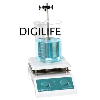 Hot Plate Magnetic Stirrer SH-4 5 Liter 19x19cm Lab Magnet Stirer SH4 5L SH04 Heating Mixer Electric