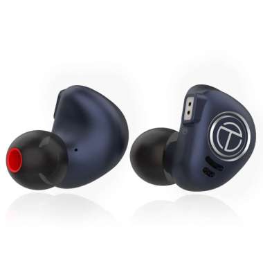 TRN V90 4BA 1DD Hybrid HiFi Metal In Ear Earphone IEM Blue