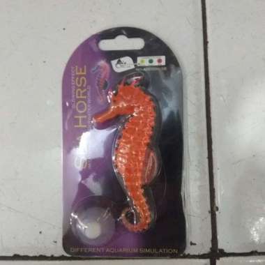 aquarium ikan hiasan kuda laut glow in dark