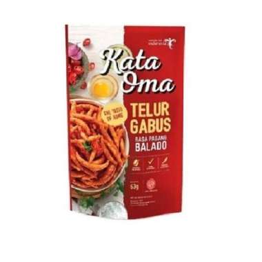 KATA OMA TELUR GABUS BALADO POUCH 63 GR