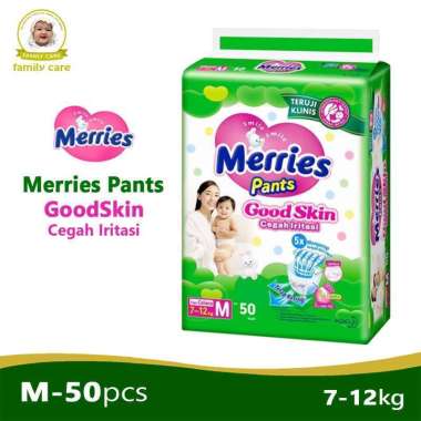 Merries Pants Good Skin M50 | Popok Merries M 50