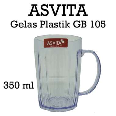 Asvita Gelas Bir Plastik As Belimbing GB-105