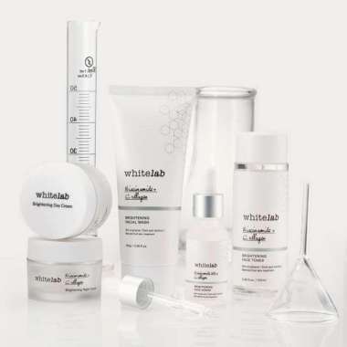 Whitelab Brightening Paket Wajah - Paket Perawatan Wajah Mencerahkan - Paket Skincare Glowing - Peng