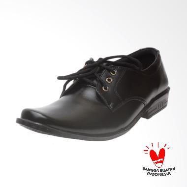 Rk shoes Sepatu Formal Pria - Hitam [RF01]