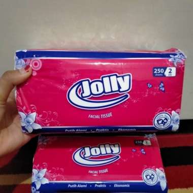 Tissue Jolly 250 sheet 2 ply / tissue facial Jolly 250sheet