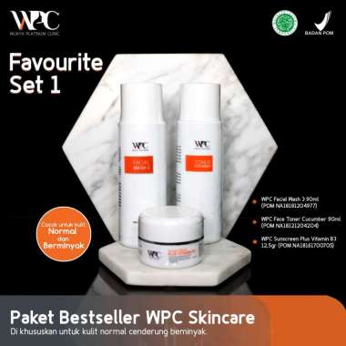Paket Skincare Pemula -WPC Favourite Set 1