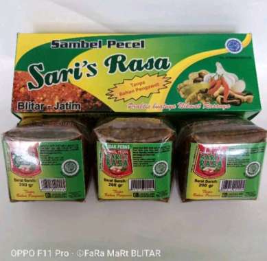 SAMBEL PECEL SARI RASA KHAS BLITAR