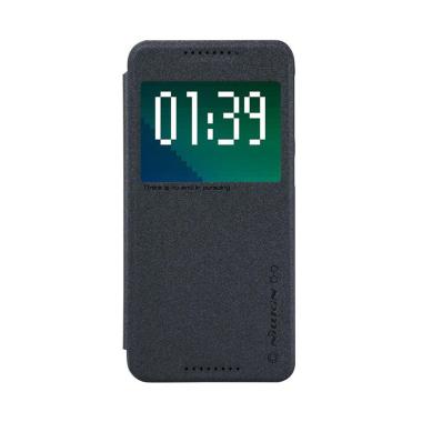 Nillkin Sparkle Leather Flip Cover Casing for HTC Desire 626 Black