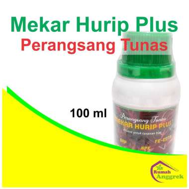 Mekar Hurip Plus Tunas 100 ml vitamin anggrek aglonema tanaman hias anti stress MHP MH Nursery BAP